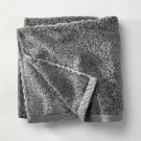 Organic Bath Towel Dark Gray