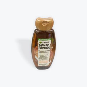 Garnier, Whole Blends Shampoo with Extracts Count, Coconut Oil & Cocoa Butter, Coconut Oil/Cocoa Butter