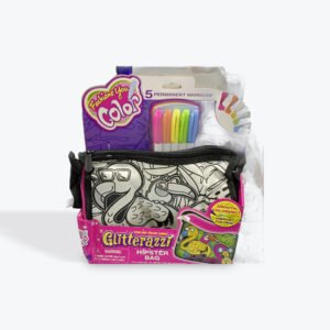 Fashions You Color Glitterazzi Color Your Own Flamingo Hipster Bag